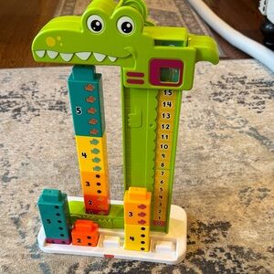 Fisher-Price Green Crocodile Counting Toy